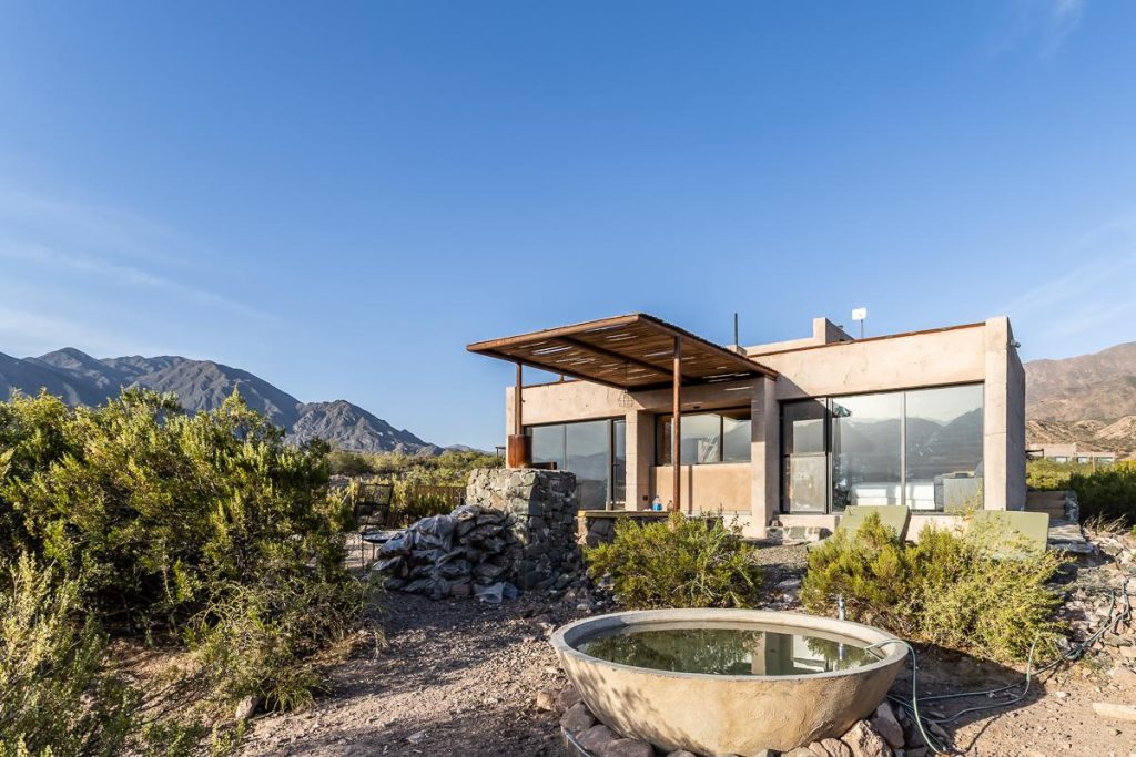 Imagen exterior de Cabaña 1, La Calma Ecolodge en Mendoza, Argentina.